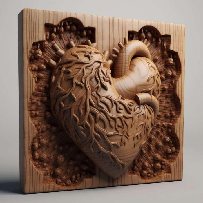 Ideas (Where Is My Heart 1, IDEA_8573) 3D models for cnc